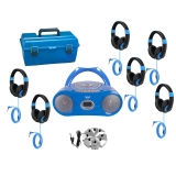 Deluxe Six-Station Listening Center