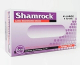 Shamrock Latex Exam Gloves, Powder-Free, Textured, X-Large