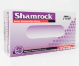 Shamrock Latex Exam Gloves, Powder-Free, Textured, Small