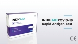 INDICAID COVID-19 Rapid Antigen Test, 25 Tests Per Box