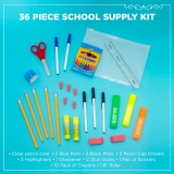 36-Piece Elementary School Supply Kit